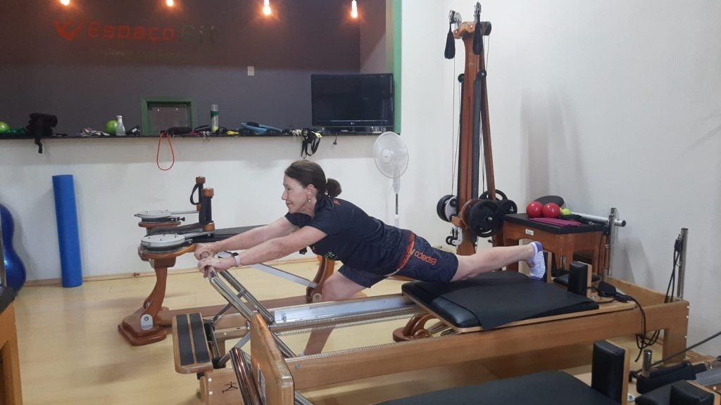 Pilates para idosos: Pilates em Ivoti, no Espaço Fit.